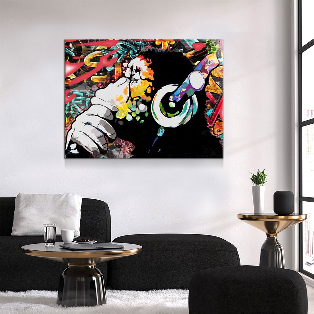 abstract-monkey-headphones-dj-canvas-wall-art-monkey-dj-decor-515915