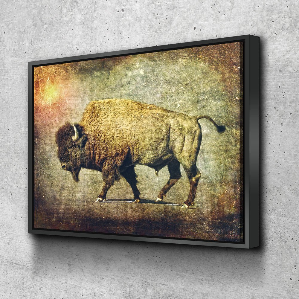 great-buffalo-canvas-wall-art-ranch-art-ranch-style-home-decor-buffalo-decor-723101